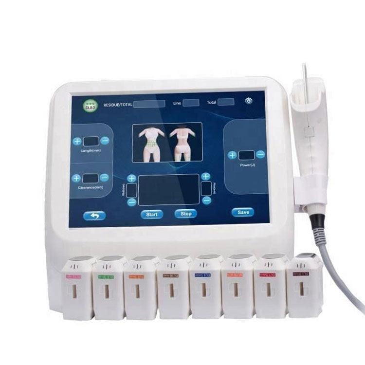4D HIFU face lift body slimming machine with 3pcs 4D Cartridge (3.0mm 4.5mm 13mm) hongruibeauty