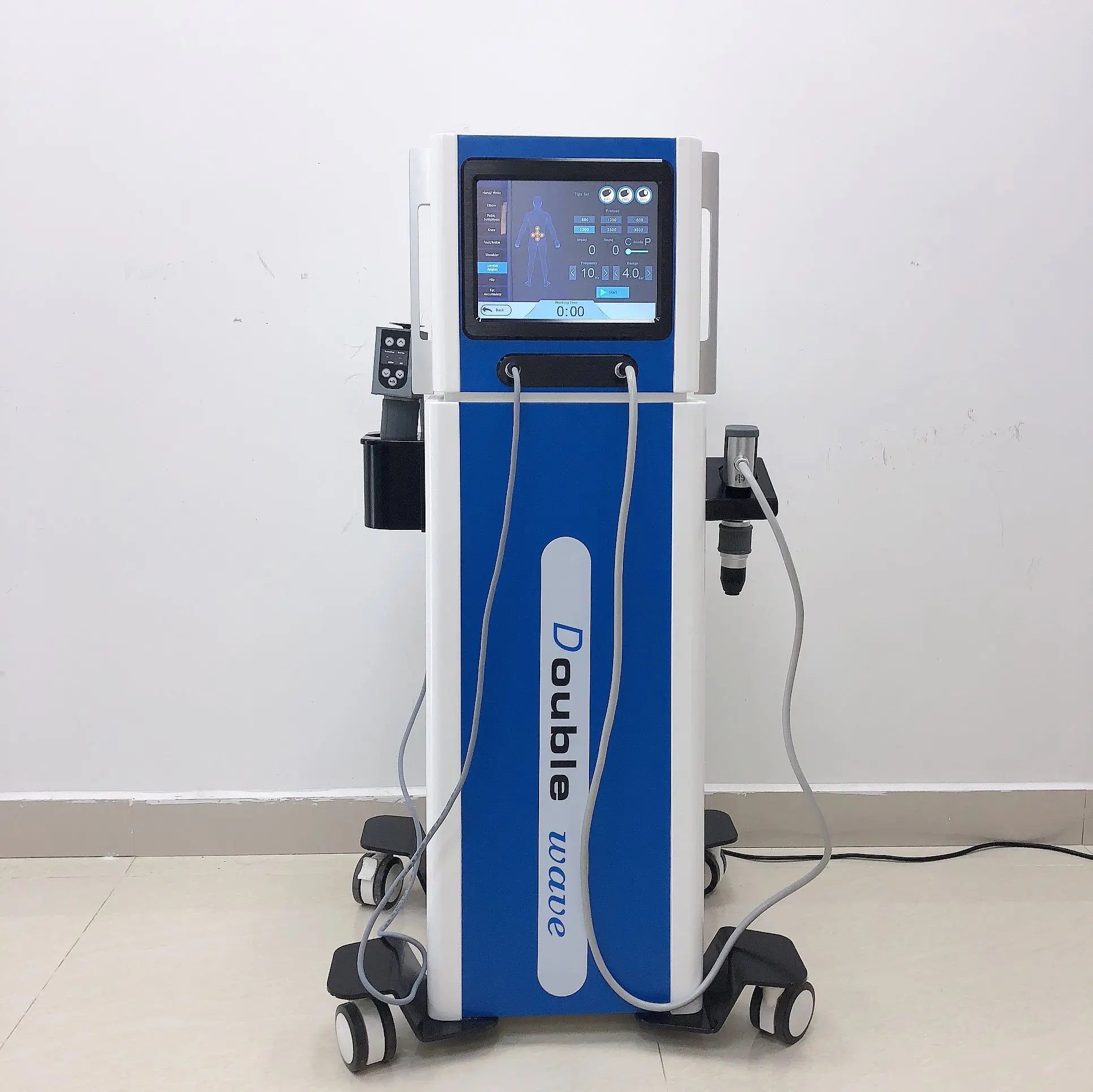 2 in 1 Electromagnetic Shock Wave + Pneumatic Shock Wave Pain Relief Therapy Machine hongruibeauty