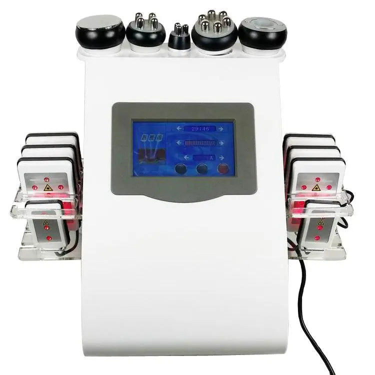6 in 1  Kim8 40K Cavitation Vacuum Body Slimming Machine With Lipo Laser hongruibeauty