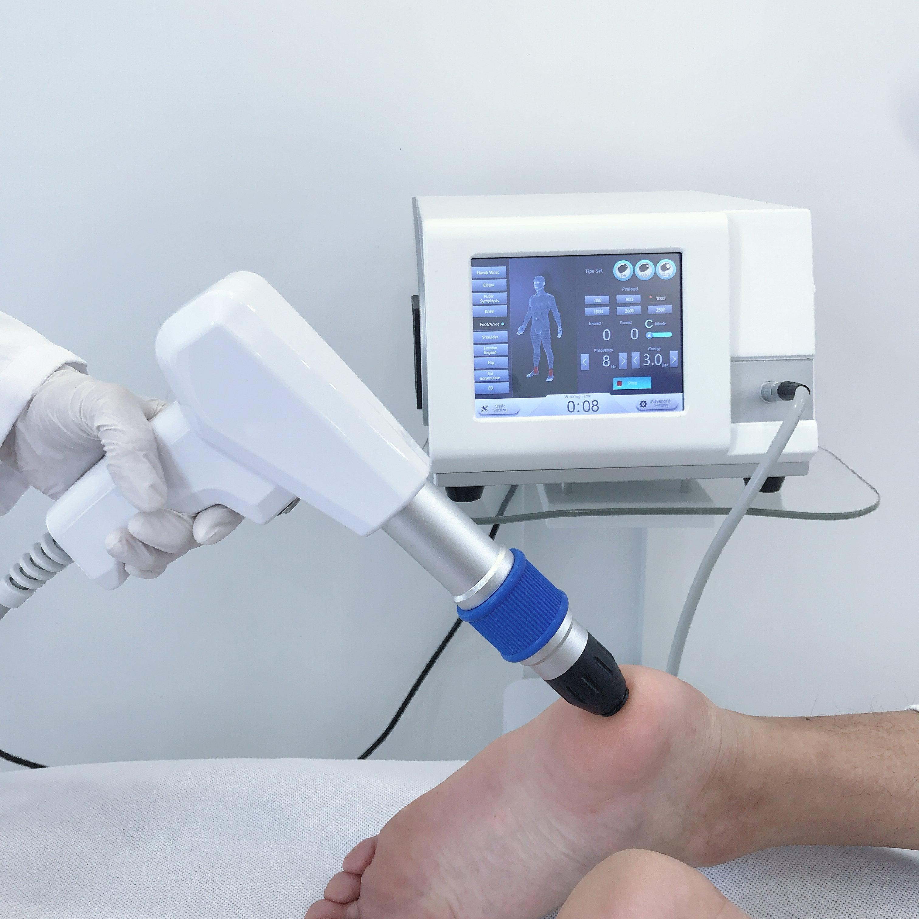 Pneumatic shockwave therapy machine extracorporeal shock wave therapy for ED treatment hongruibeauty