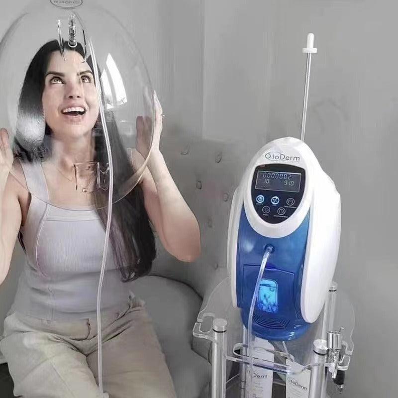 Korea Original 98% O2toderm Oxygen Facial Machine Oxgen Jet Peel Dome Mask Machine hongruibeauty