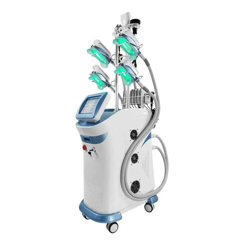 Fat Removal 5 handles Double Chin 360 Degree Fat Freezing 40K Cavitation Cryotherapy Slimming Machine hongruibeauty