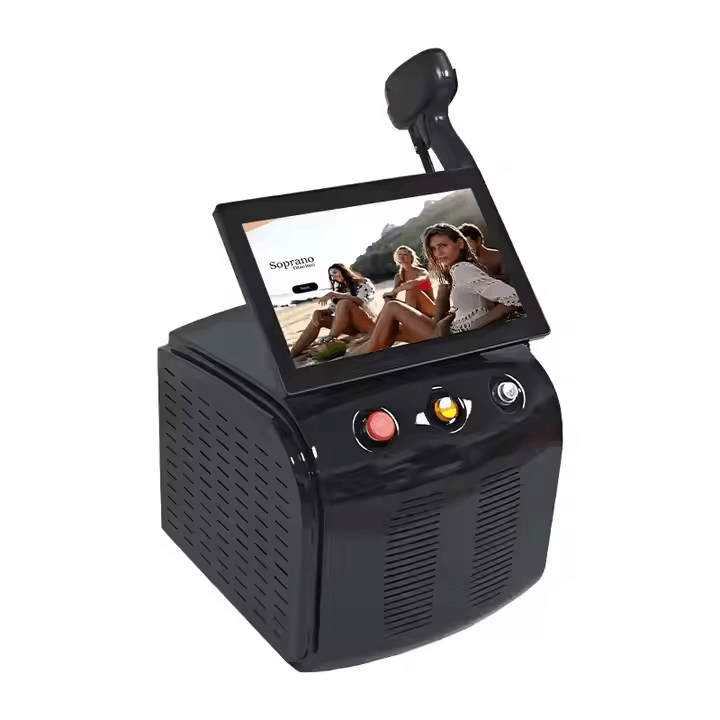 Portable Laser Hair Removal Machine Permanently Unwanted Hair Removal 808nm Diode Laser hongruibeauty