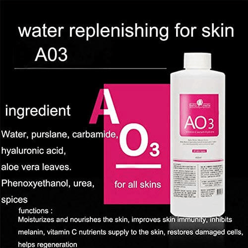 Aqua Peel Facial Serum Cleaning Solution & Moisturizing for Hydra Facial Machine Use hongruibeauty