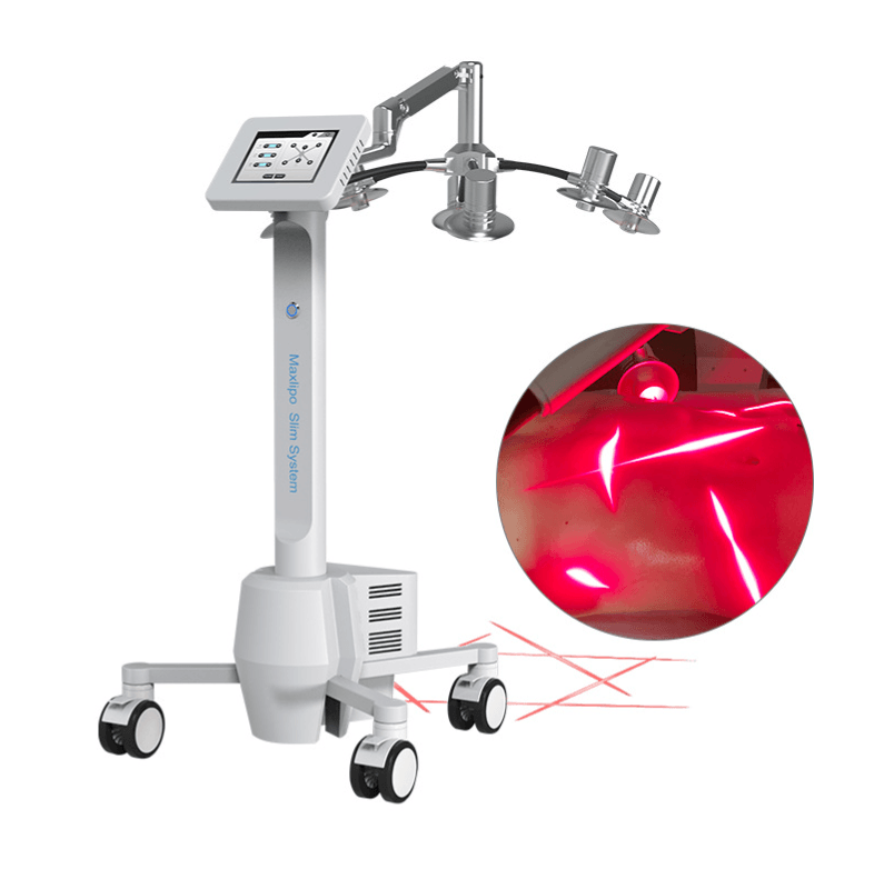 6D Lipo Laser 532 & 635nm Lipolaser MAXLIPO Laser Weight Loss Machine hongruibeauty