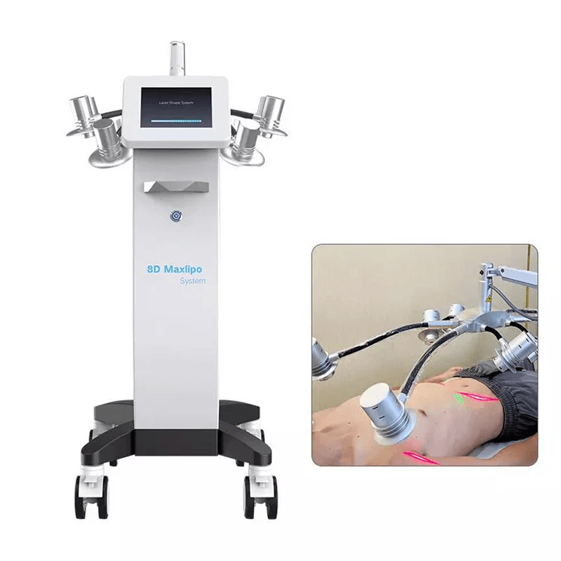 8D Laser Lipo 532 & 635nm Lipolaser Body Slimming Machine hongruibeauty