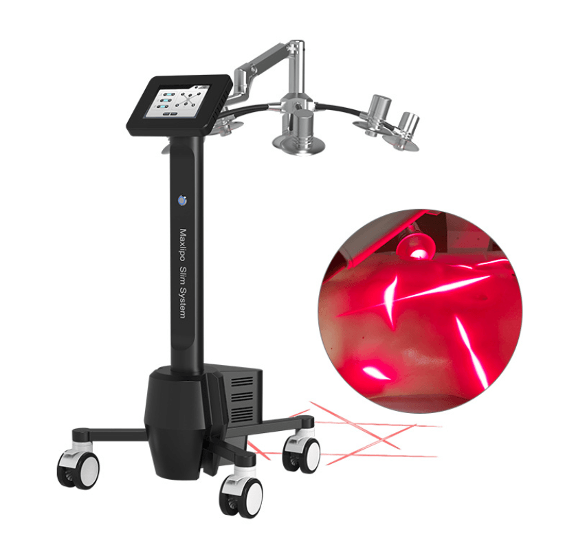 6D Lipo Laser 532 & 635nm Lipolaser MAXLIPO Laser Weight Loss Machine hongruibeauty
