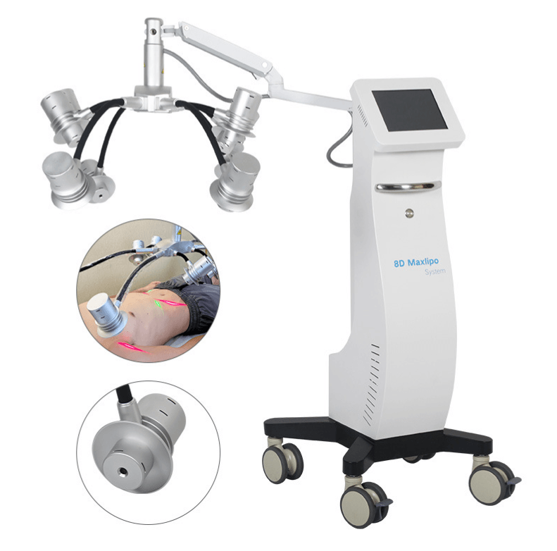 8D Laser Lipo 532 & 635nm Lipolaser Body Slimming Machine hongruibeauty