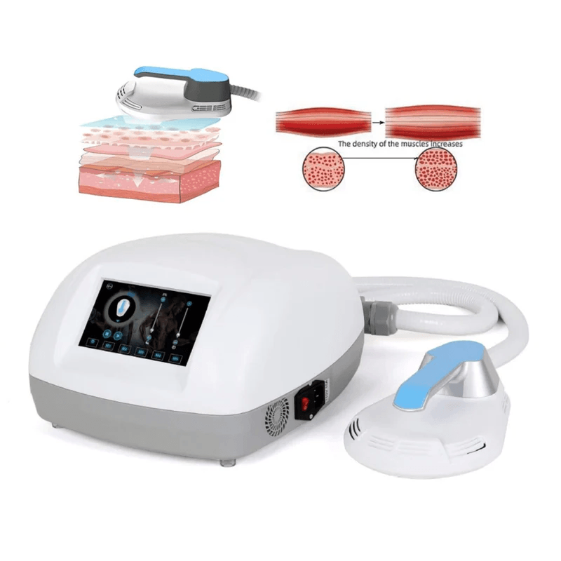 Mini 7 Tesla EMS Single Handle Body Sculpting Machine with Single Handle without RF hongruibeauty