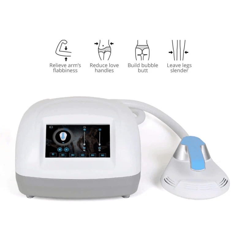 Mini 7 Tesla EMS Single Handle Body Sculpting Machine with Single Handle without RF hongruibeauty
