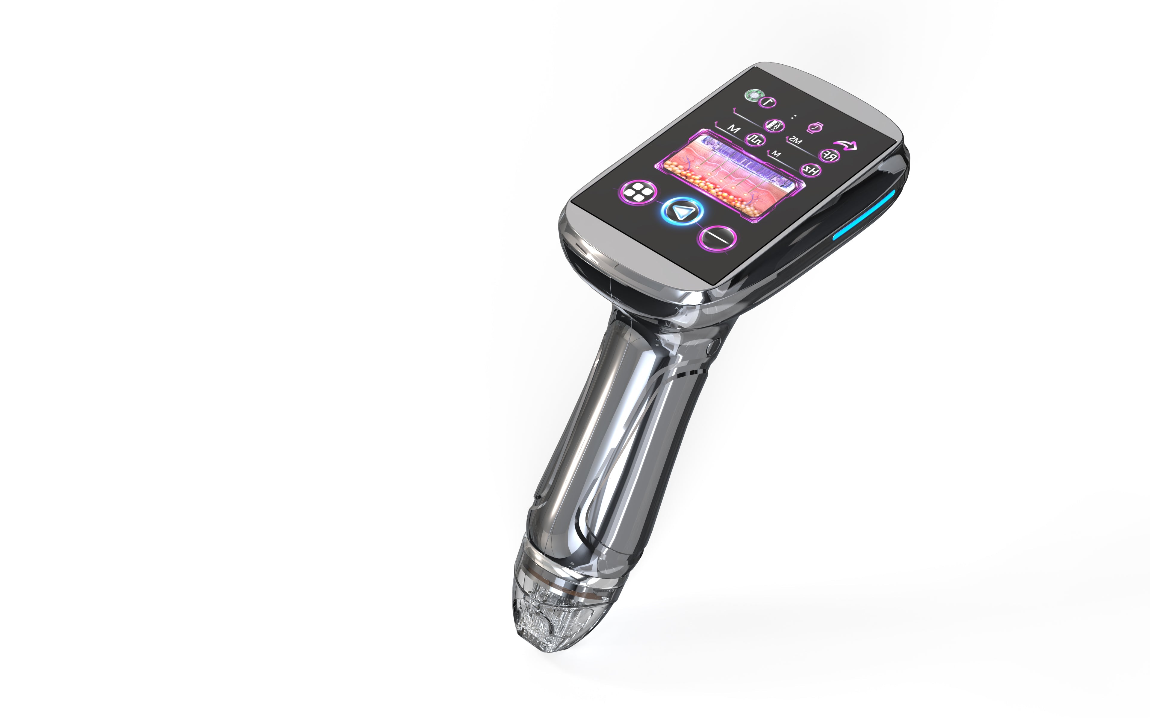 Handheld Morpheus RF Microneedling Device for Skin Tightening & Lifting hongruibeauty