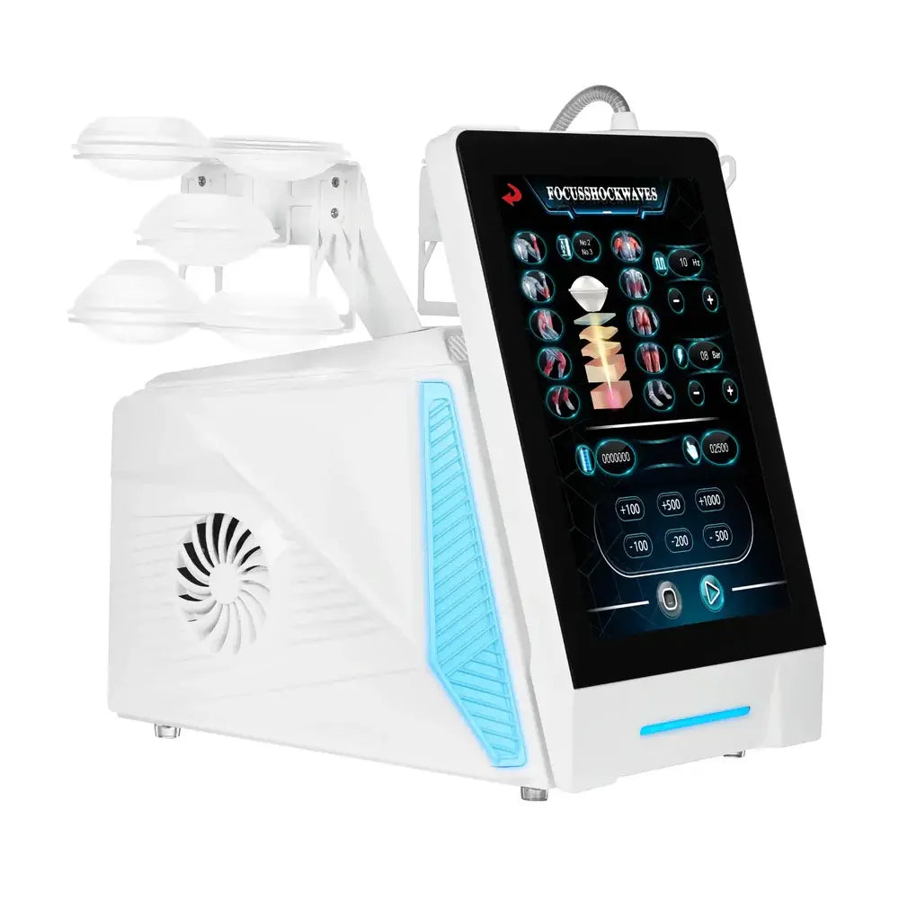 7 Focus Depth Powerful Focus Shock wave ESWT ED Shockwave Therapy Machine hongruibeauty