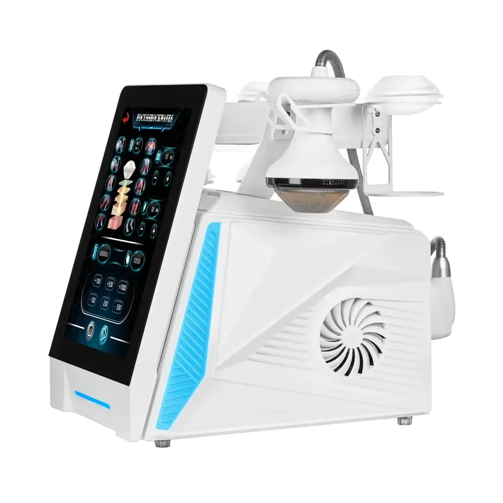 7 Focus Depth Powerful Focus Shock wave ESWT ED Shockwave Therapy Machine hongruibeauty
