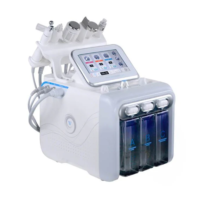 7 in 1 Hydra Microdermabrasion Aqua Facial Cleansing Skincare Salon Machine hongruibeauty