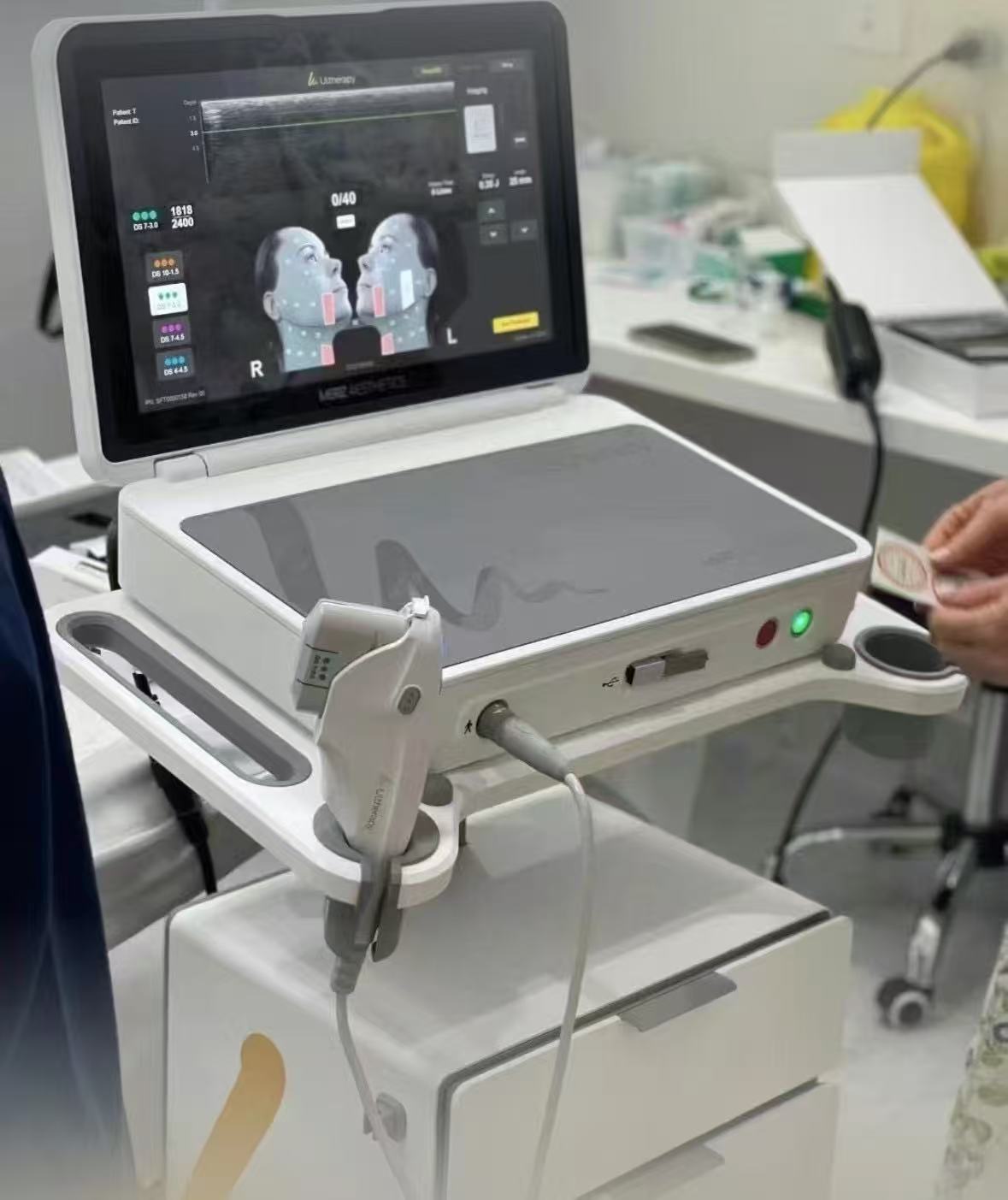 Second Generation Non-invasive Anti-Aging HIFU Face Lifting Ultratherapy Machine hongruibeauty