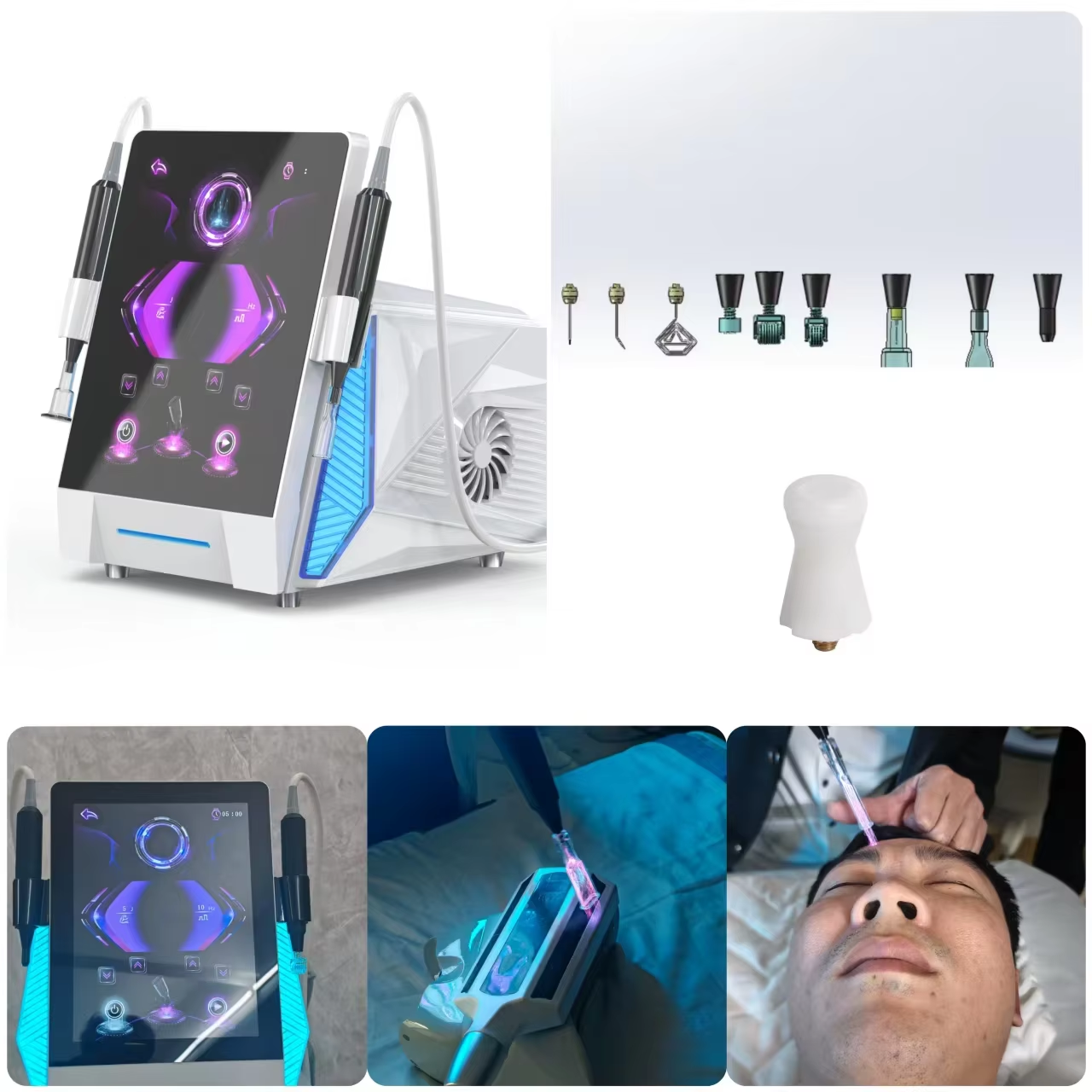 Hyper Fibroblast Hybrid Warm Cold Plasma Fusion ARC Machine Beauty Personal Care Product for Face Lift Removal of Spots Wrinkles hongruibeauty