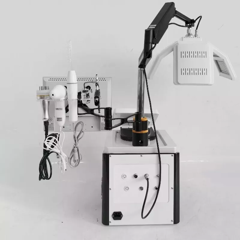 5 in 1 laser hair growth with led light therapy machine for hair loss treatment hongruibeauty