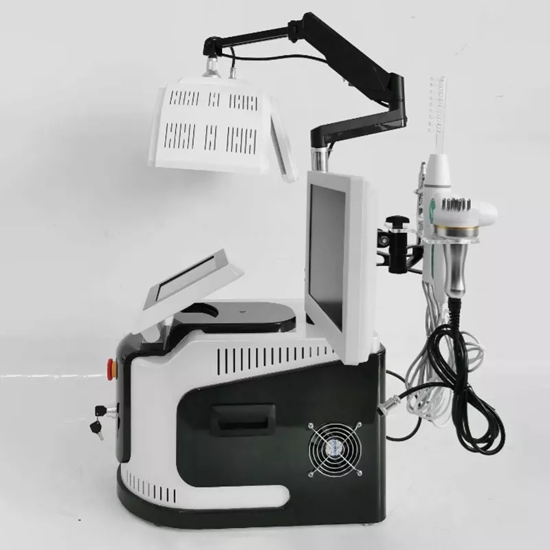 5 in 1 laser hair growth with led light therapy machine for hair loss treatment hongruibeauty