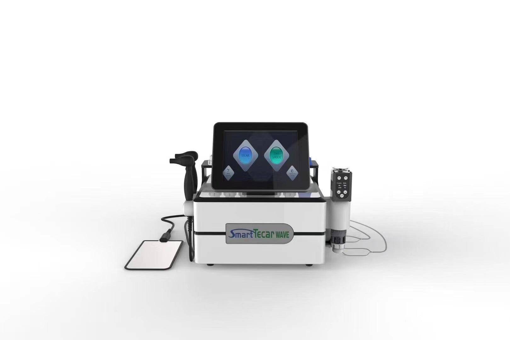 Extracorporeal shock wave therapy tecar ret cet physical therapy Smart tecar Wave Machine for pain relief treatment hongruibeauty