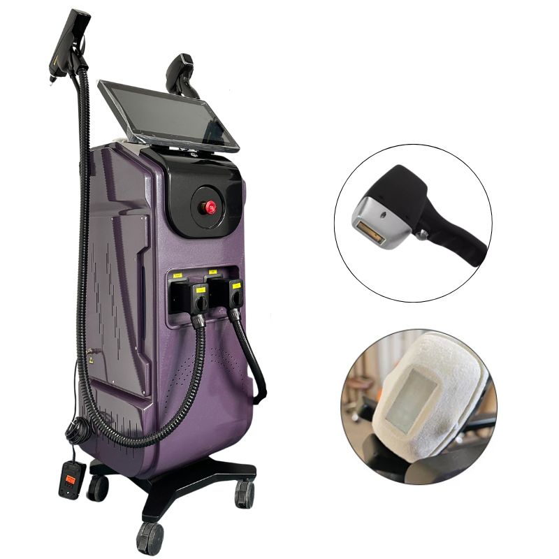 2 in 1 808nm Diode Ice Laser Hair Removal Tattoo Removal Machine