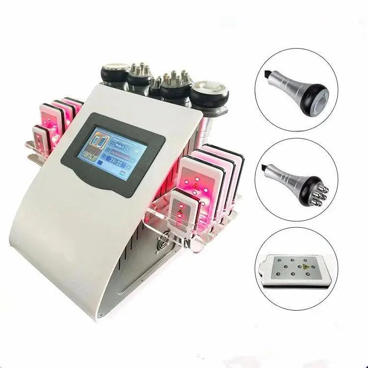 6 in 1  Kim8 40K Cavitation Vacuum Body Slimming Machine With Lipo Laser hongruibeauty