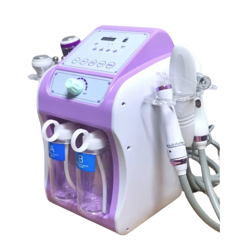 2026 6 in 1 Facial Skin Management Microdermabrasion Deep Facial Cleaning Hydra Dermabrasion Beauty Machine for Spa