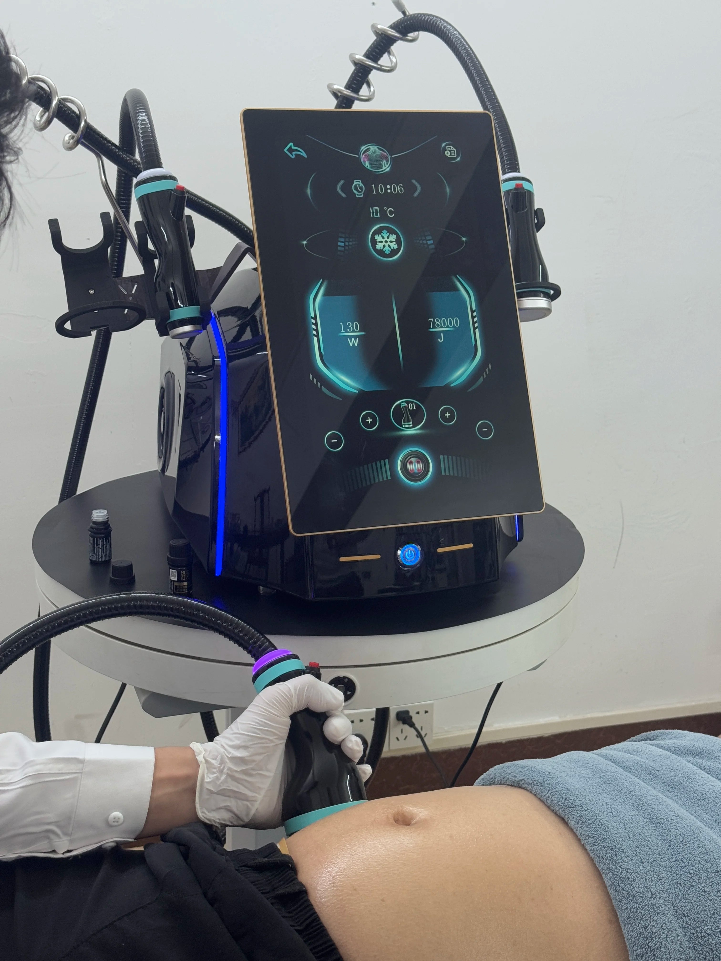 Professional Cool Waves Microwave Shaping Machine 3-in-1 Body Contouring, Skin Tightening & Fat Reduction for Salon Spa Aesthetic Center