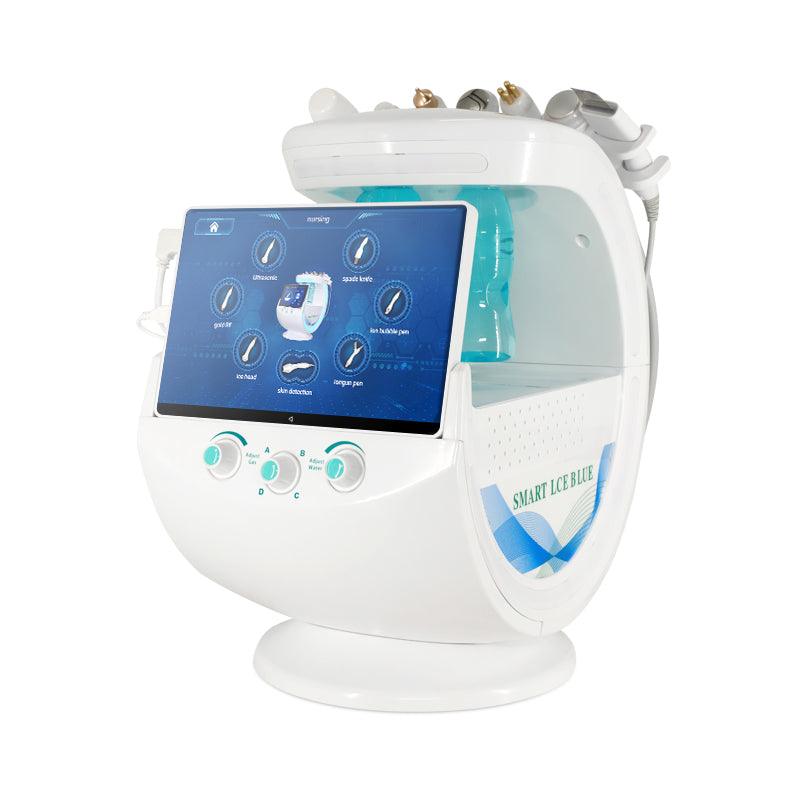 Factory Direct Sale 7 In 1 Smart Ice Blue Multifunctional Skin Management Hydra Facial Machine hongruibeauty