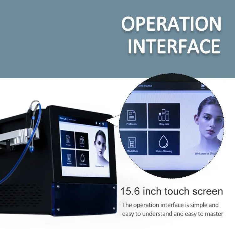 Portable hydradermabrasion Machine for Facial Cleaning Skin Rejuvenation Oxygen Dermabrasion Jet Peeling