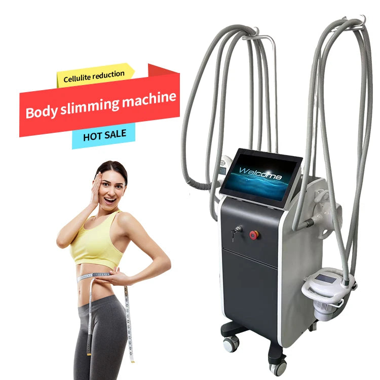 Newest Velashape Body Shaping Vacuum RF Negative Pressure Roller Cavitation System Massage Anti Cellulite Weight Loss Machine