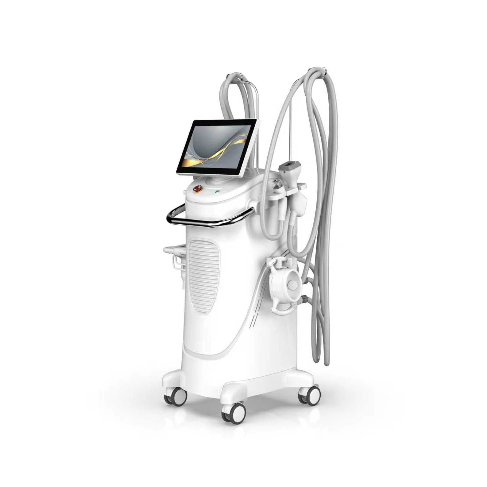 Dual Cavitation 180° Vacuum RF Body Contouring Machine for Cellulite Reduction Skin Tightening Slimming Equipment