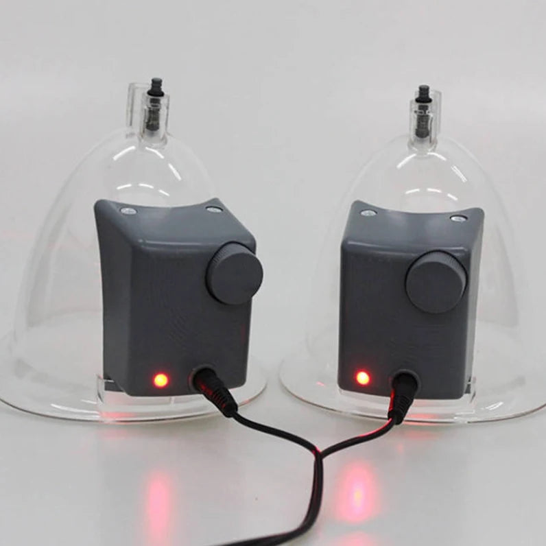 Hot Selling Butt Lift 32 Cups Butt Lifting Vacuum Suction Therapy Breast Massager Machine Enhancers For Home Beauty Salon hongruibeauty