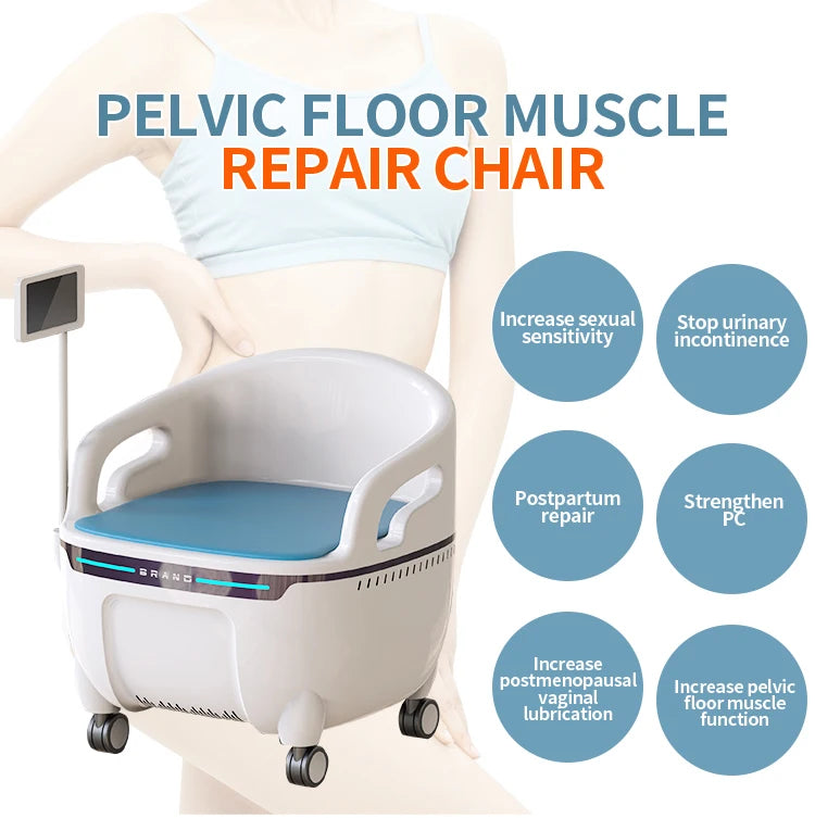 Pelvic Floor Exerciser Muscle Chair Home Use Promote Postpartum Repair Muscle Building Sculpting Body Exerciser Muscle Chair hongruibeauty