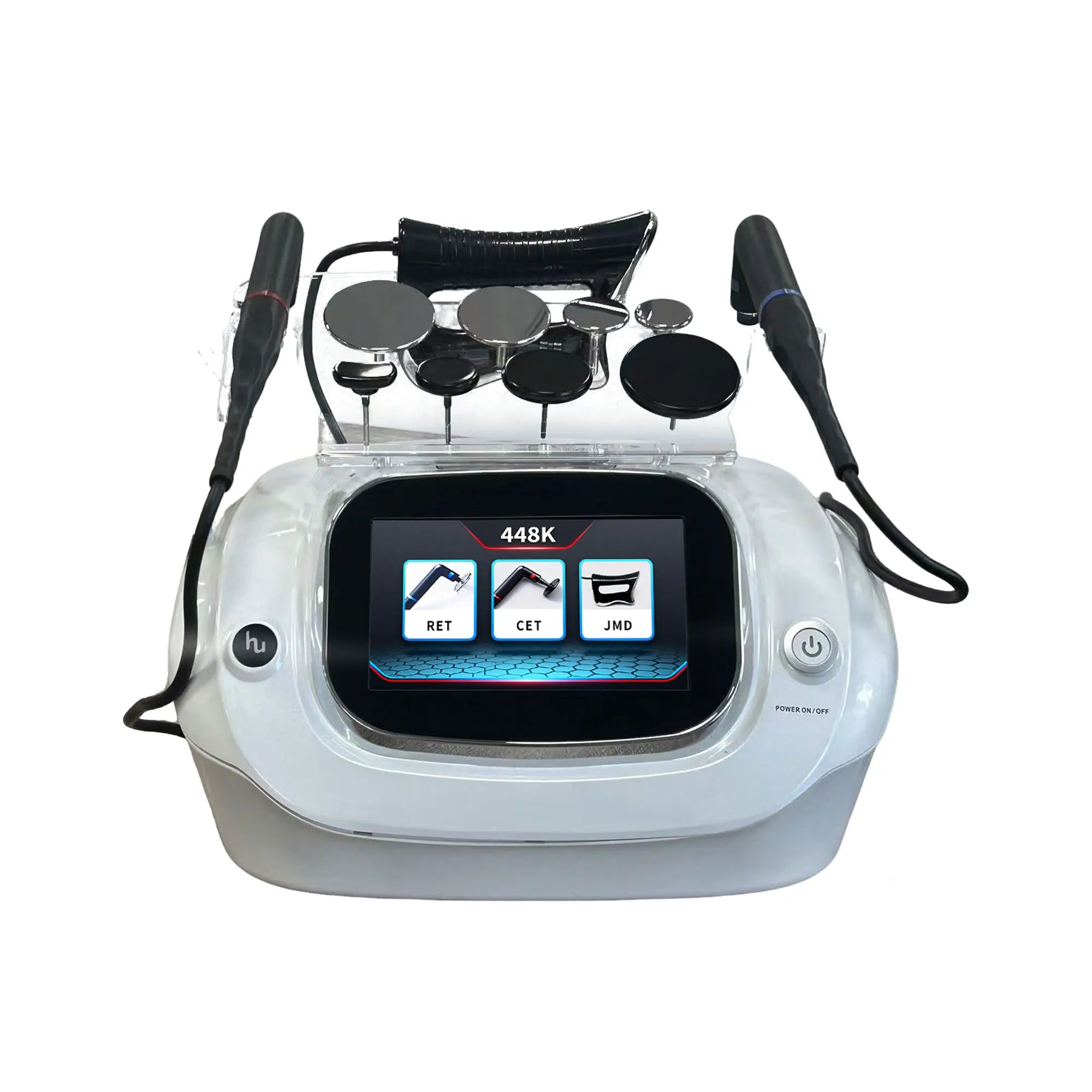 Skin Tightening Master 448Khz Tecar Therapy Machine Skin Tightening Indiba Master 448k Fever Physio Therapy Beauty Machine for Face Body