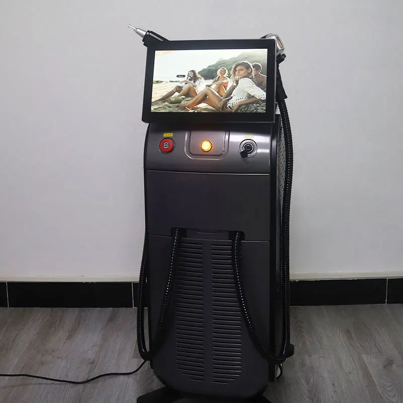 2 in 1 808nm Diode Laser Hair Removal Laser Tattoo Removal Spa Beauty Machine hongruibeauty