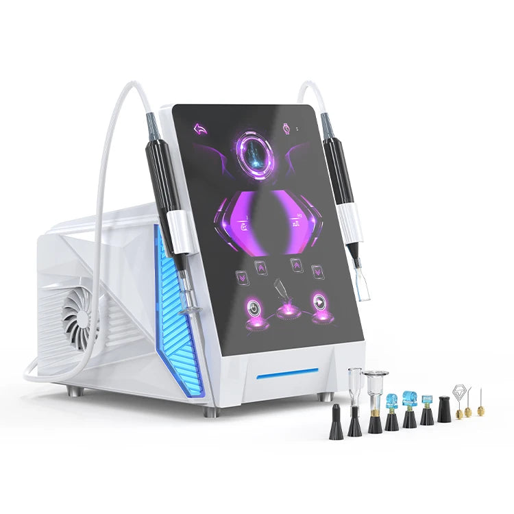 Professional 11 in 1 Hot Cool Jet Plasma Ozone Jet Pen Machine 2025 Cold Plasma Pen Machine Fibroblast Facial Lifting for Salon NO gas needed