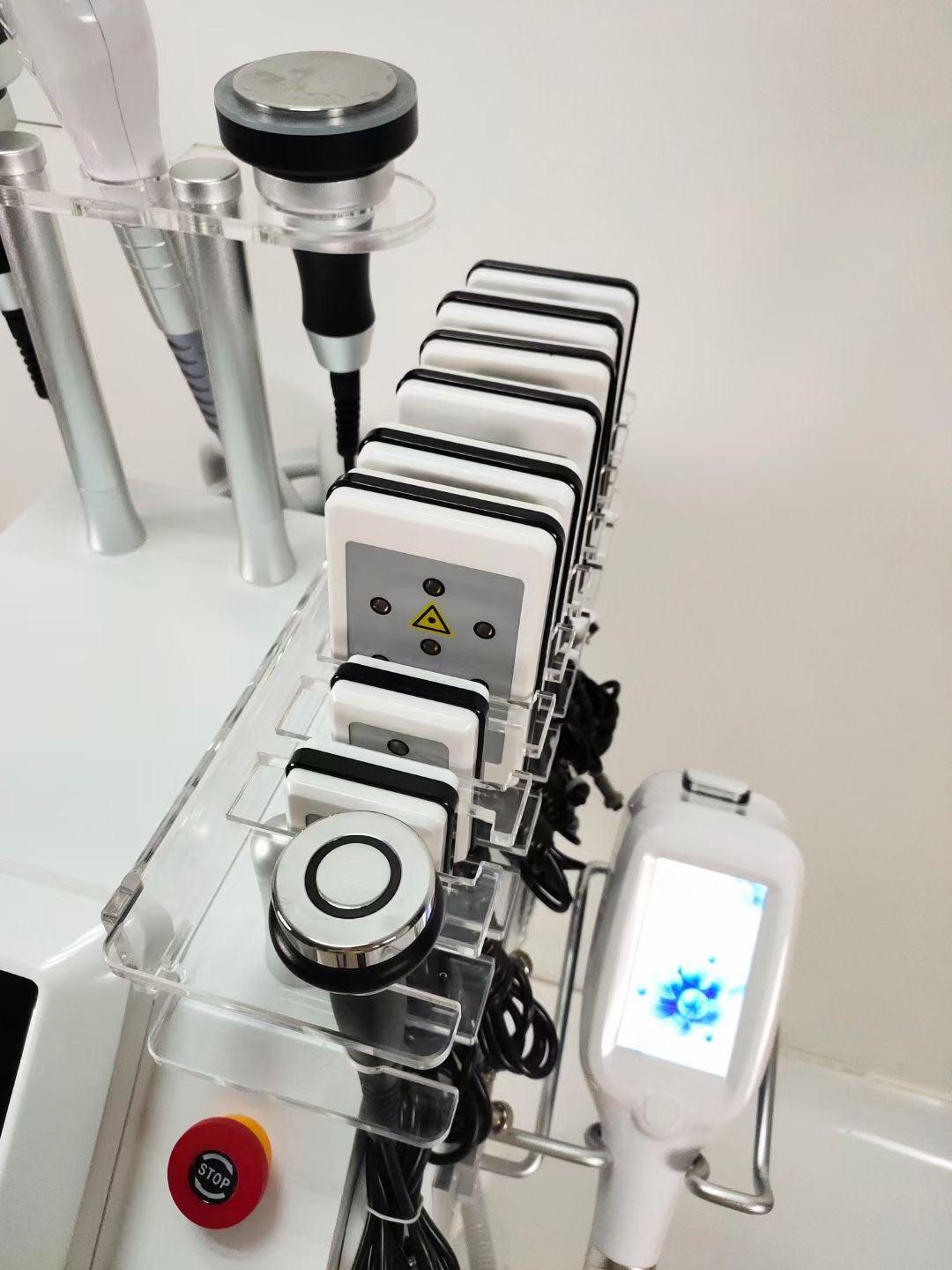 Cryolipolysis Fat Freezing Portable Cryo Slimming Machine Vacuum Fats Reduction Cryotherapy Freeze Cavitation RF Lipolaser Device hongruibeauty