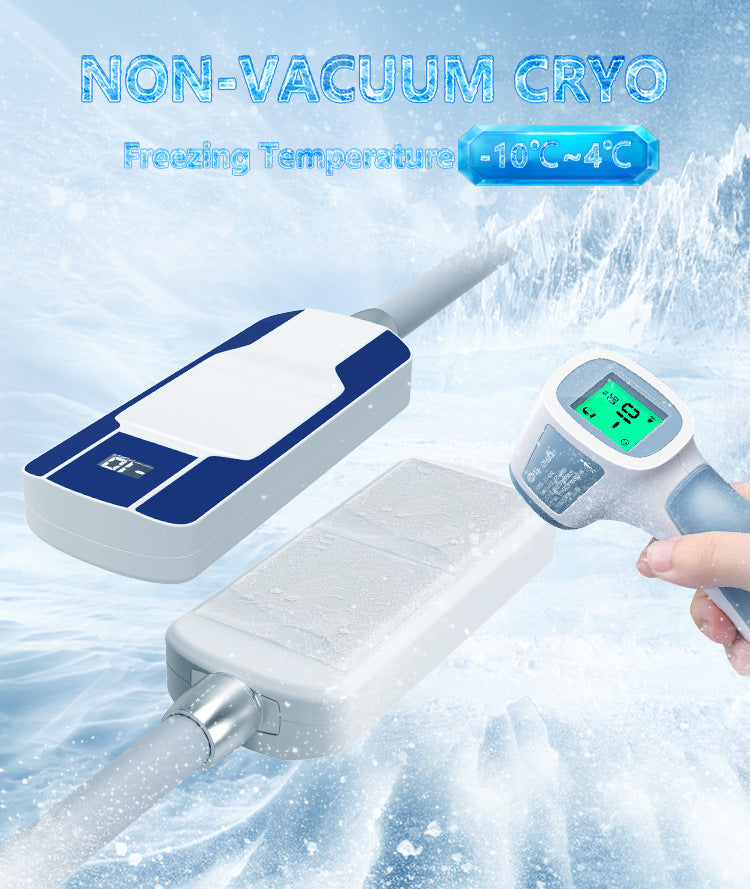 2-in-1 Cryolipolysis & EMS Microcurrent Body Sculpting Machine | Non-Invasive Fat Freezing & Muscle Toning Device for Spa & Clinic