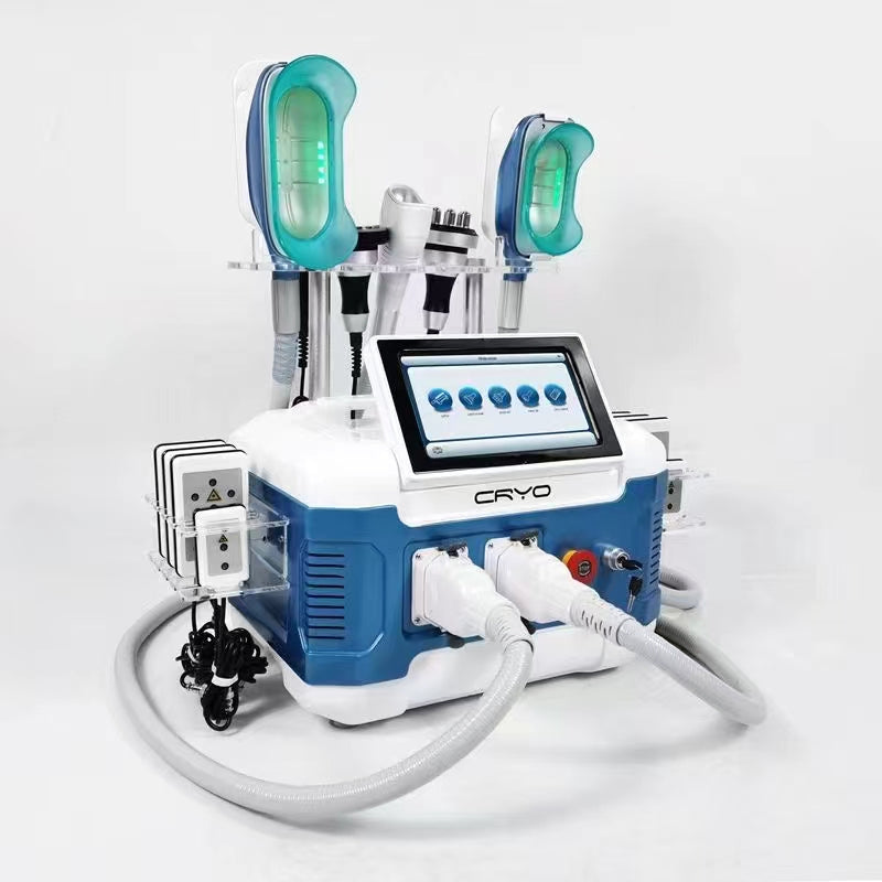 Fat Freezing Cryolipolysis Body Slimming Machine Double Cryoliplysis Fat Freezing Machine With 2 Handle hongruibeauty