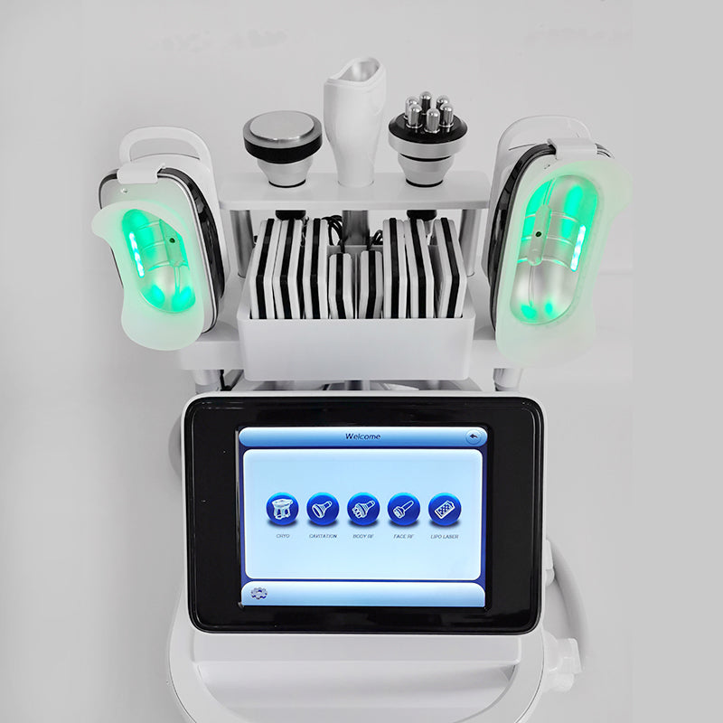 Portable 5 in 1 Cryolipolysis Fat Loss Body Slimming Cryo Slim Lipolysis Machine for Stubborn hongruibeauty