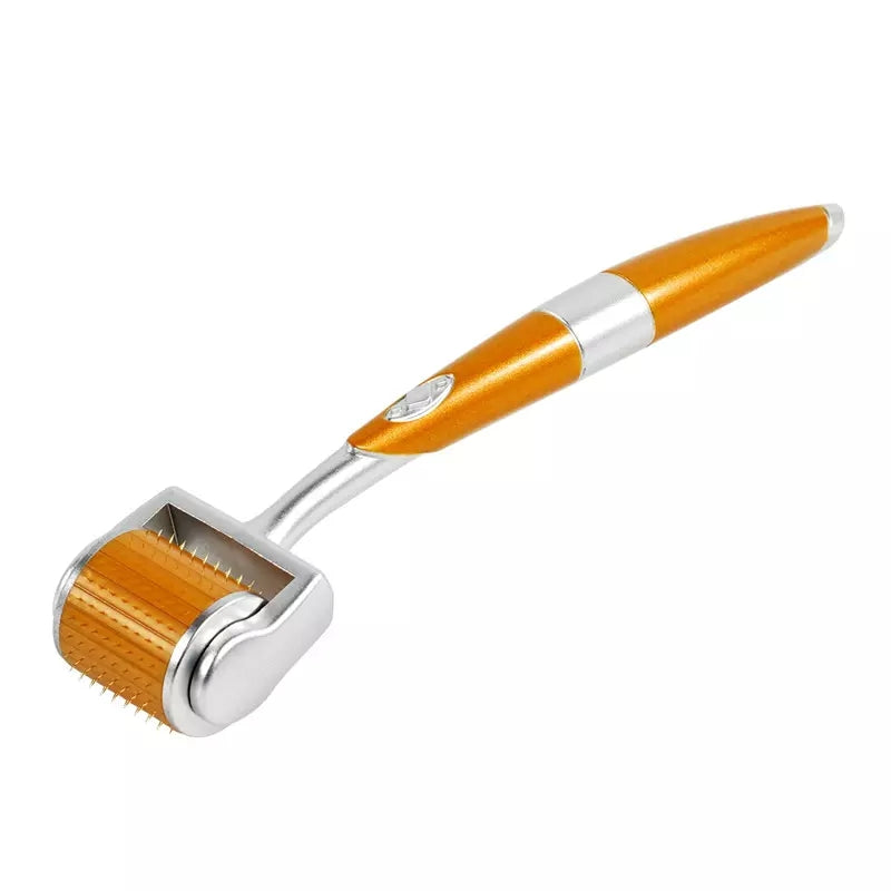 192 Pin Titanium Microneedle Derma Roller Skin Rejuvenation & Collagen Boosting Therapy Tool 0.2-3mm Needle Length hongruibeauty