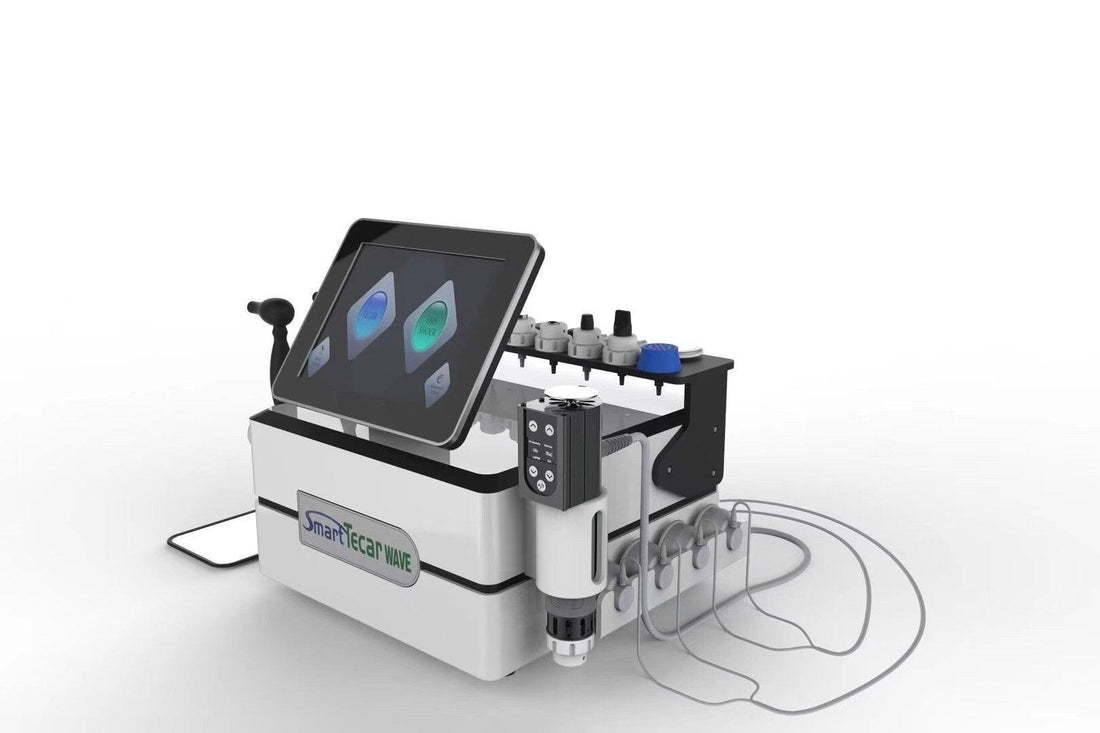 Extracorporeal shock wave therapy tecar ret cet physical therapy Smart tecar Wave Machine for pain relief treatment hongruibeauty
