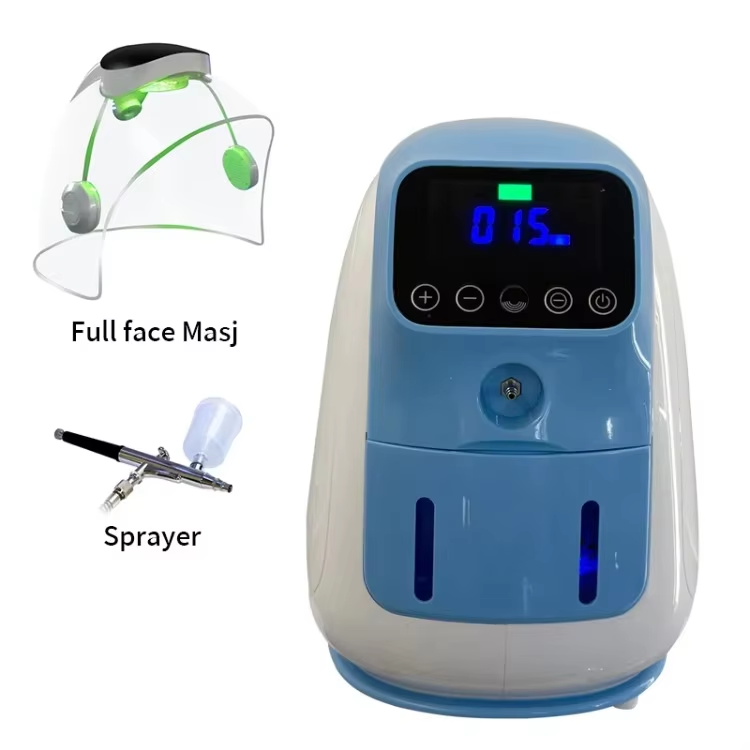 Oxygen Spray O2toDerm Skin Rejuvenation Hyperbaric Oxygen Facial Care Mask