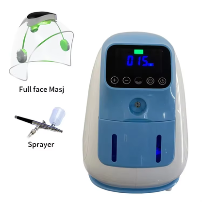 Oxygen Spray O2toDerm Skin Rejuvenation Hyperbaric Oxygen Facial Care Mask