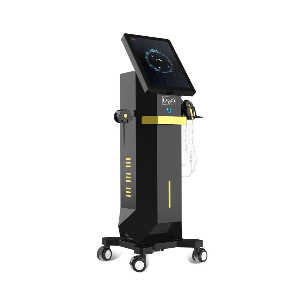 Microcurrent Face Muscle Sculpting EMRF Electromagnetic Stimulation RF Face Lift Machine hongruibeauty