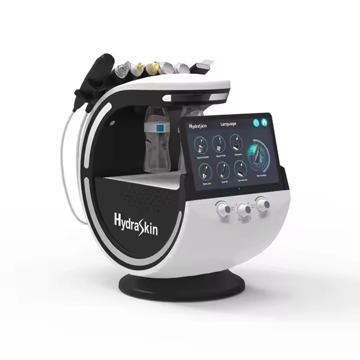 Ice Blue Pro Hydra skin Dermabrasion Skin Rejuvenation Microdermabrasion Machine Aqua Peeling Hydraskin With Camera hongruibeauty