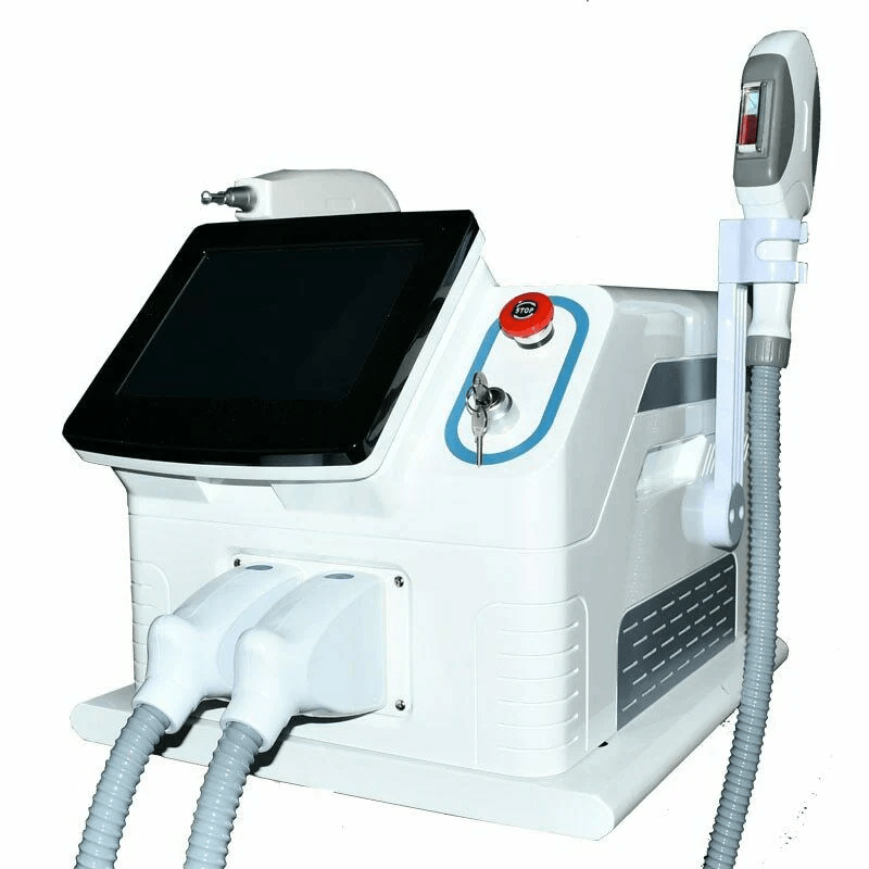 2in1 OPT SHR IPL Hair Removal ND YAG Laser Tattoo Removal Beauty Machine hongruibeauty