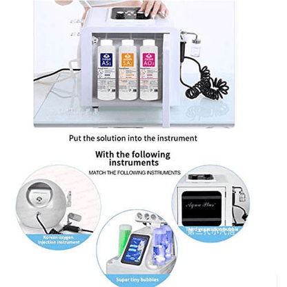 Aqua Peel Facial Serum Cleaning Solution &amp; Moisturizing for Hydra Facial Machine Use hongruibeauty