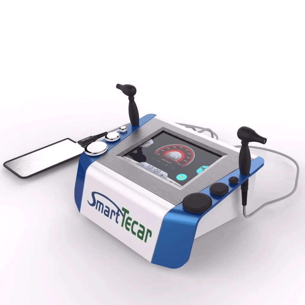 448KHz Smart Tecar Cet Ret Pain Relief Physical Therapy Physiotherapy Diathermy Slimming Machine hongruibeauty