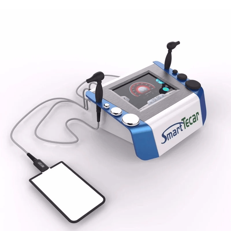 448KHz Smart Tecar Cet Ret Pain Relief Physical Therapy Physiotherapy Diathermy Slimming Machine hongruibeauty